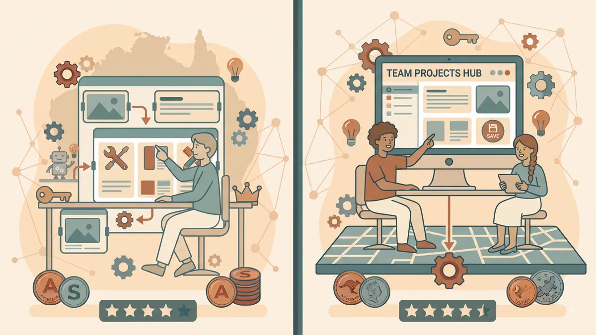 Solo freelancer compared with a small web design studio team