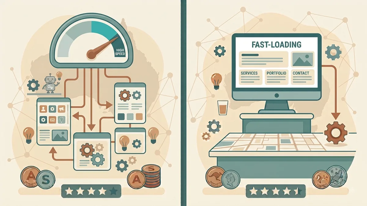 Modular Next.js page architecture delivering fast load performance