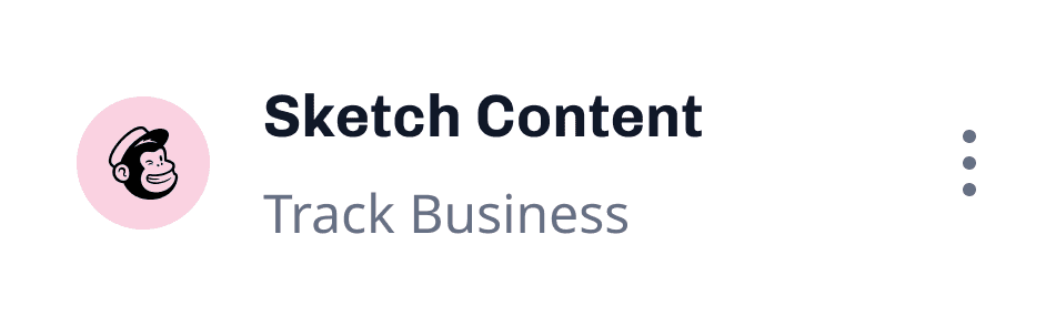 Sketch content tracker